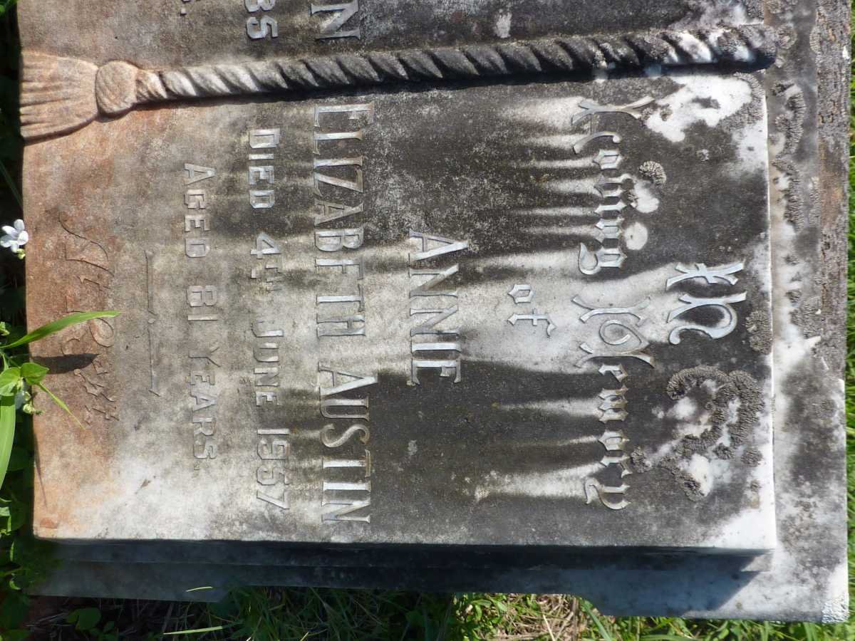 AUSTIN Annie Elizabeth -1957