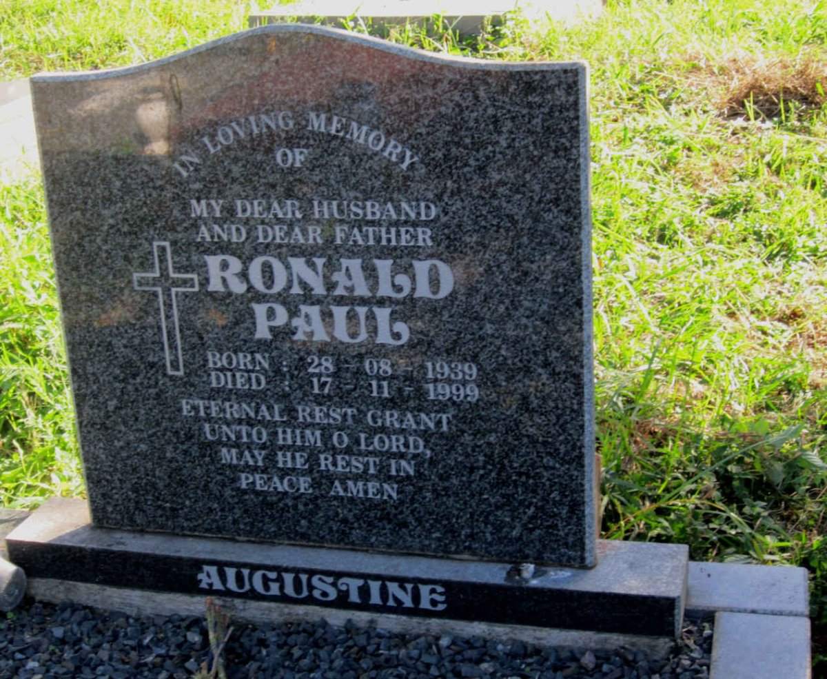AUGUSTINE Ronald Paul 1939-1999