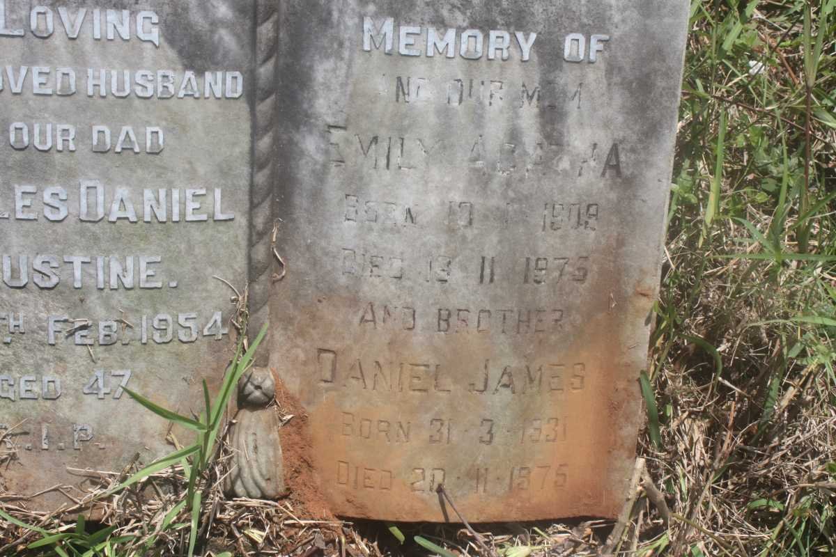 AUGUSTINE Emily Agatha 1909-1975 :: AUGUSTINE Daniel James -1931-1975