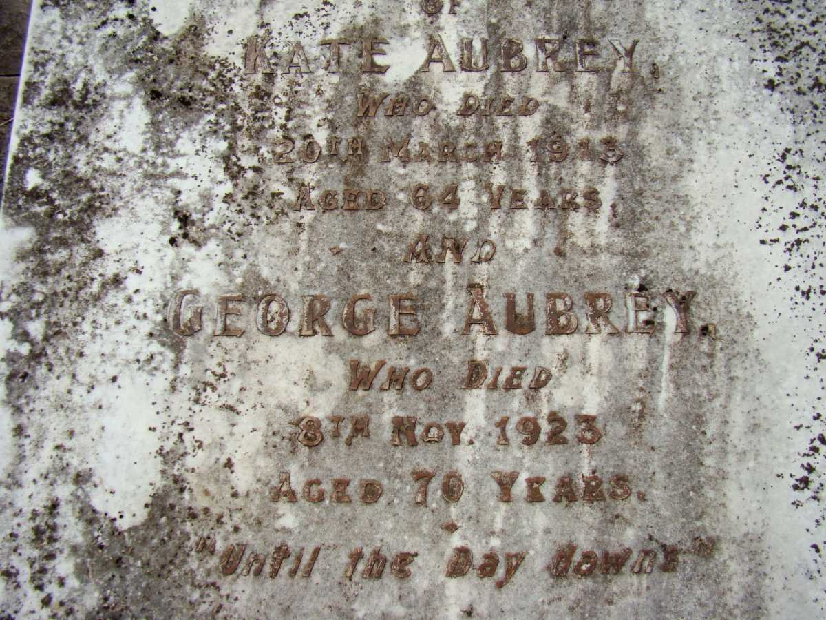 AUBREY George -1923