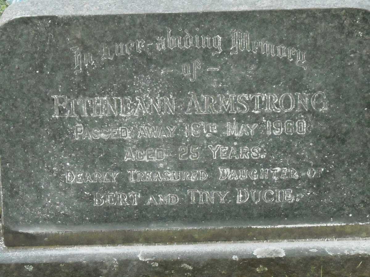 ARMSTRONG Eithneann -1960