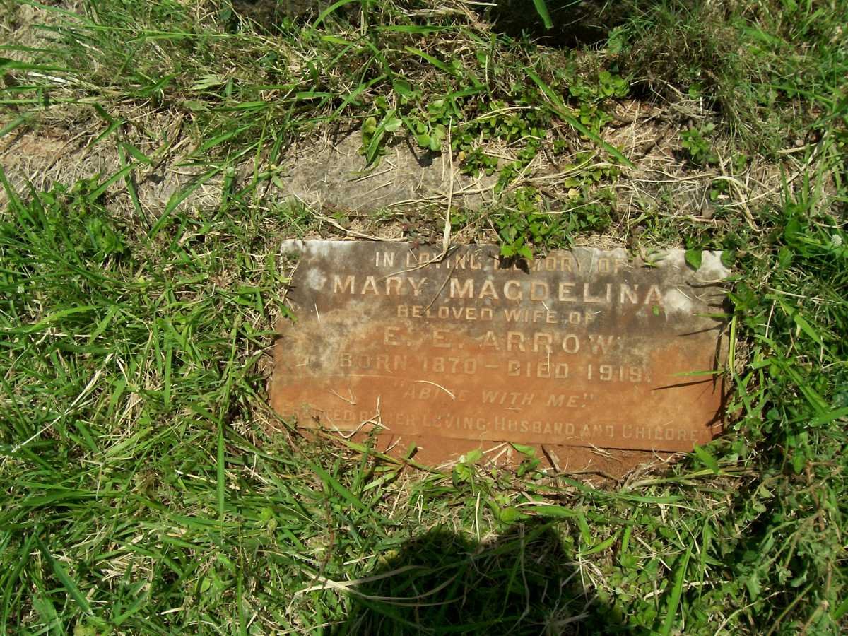 ARROW Mary Magdelina 1870-1919