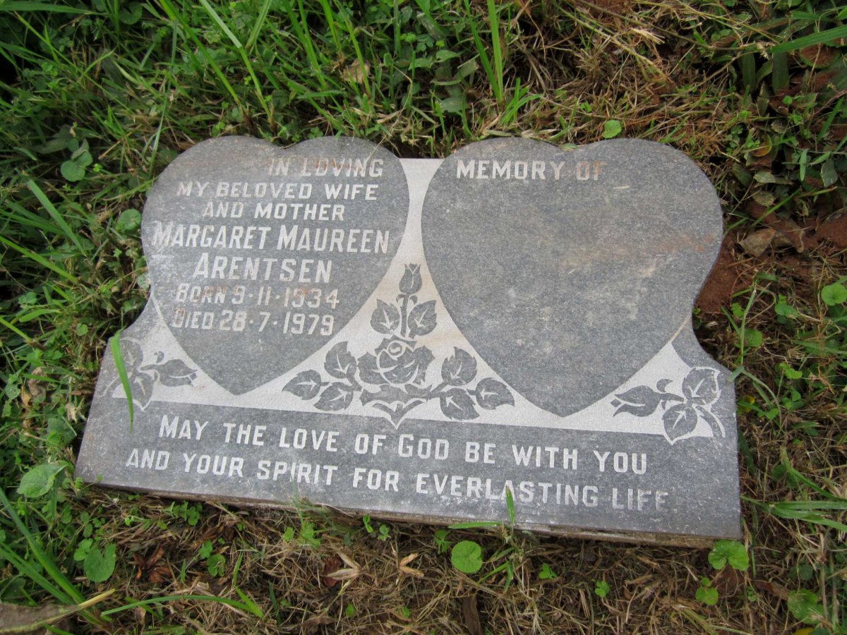 ARENTSEN Margaret Maureen 1934-1979
