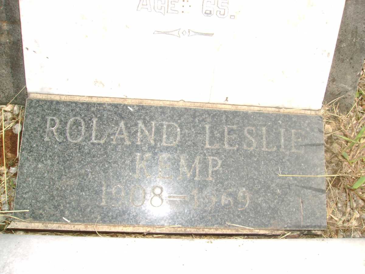 KEMP Roland Leslie 19208-1969