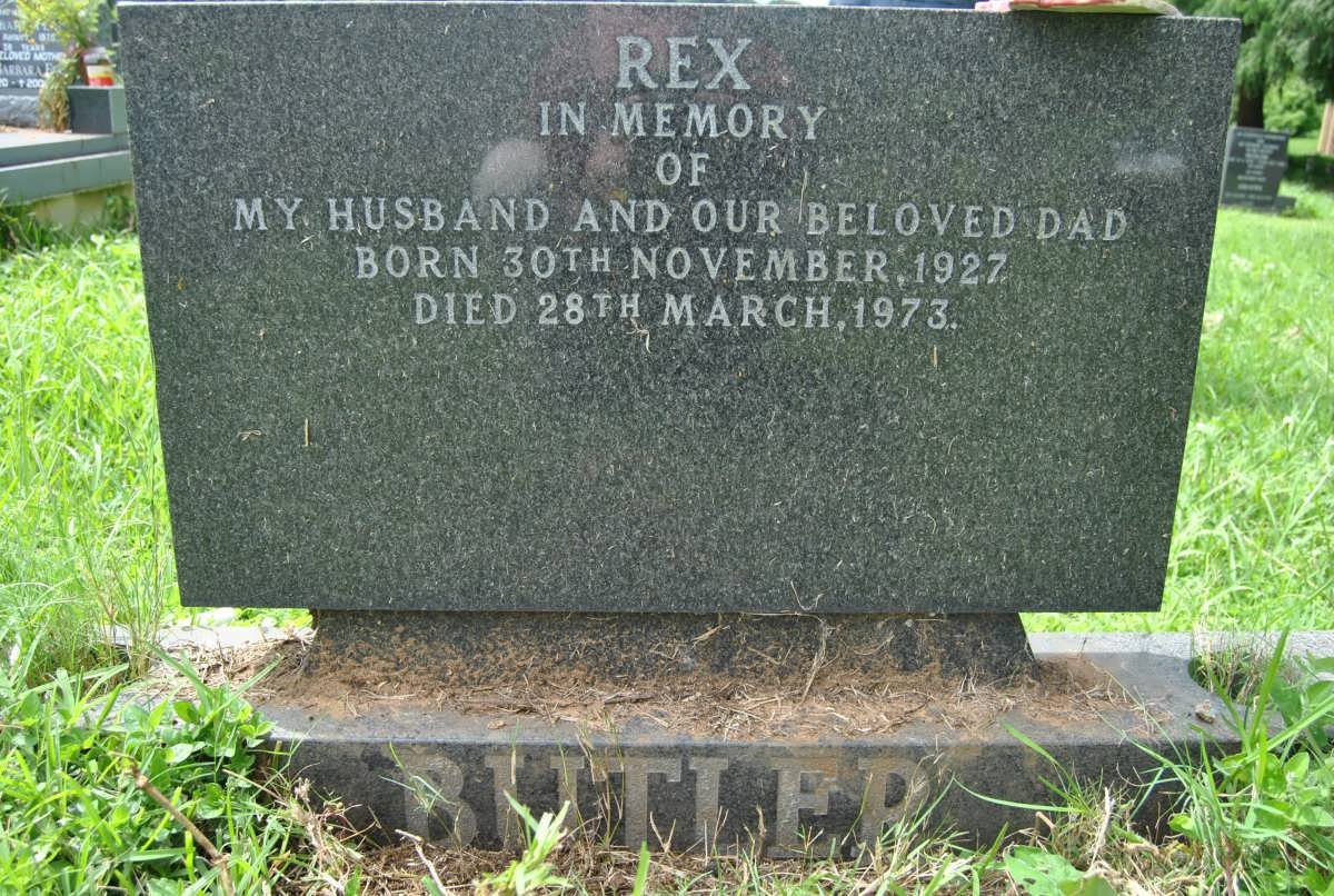 BUTLER Rex 1927-1973