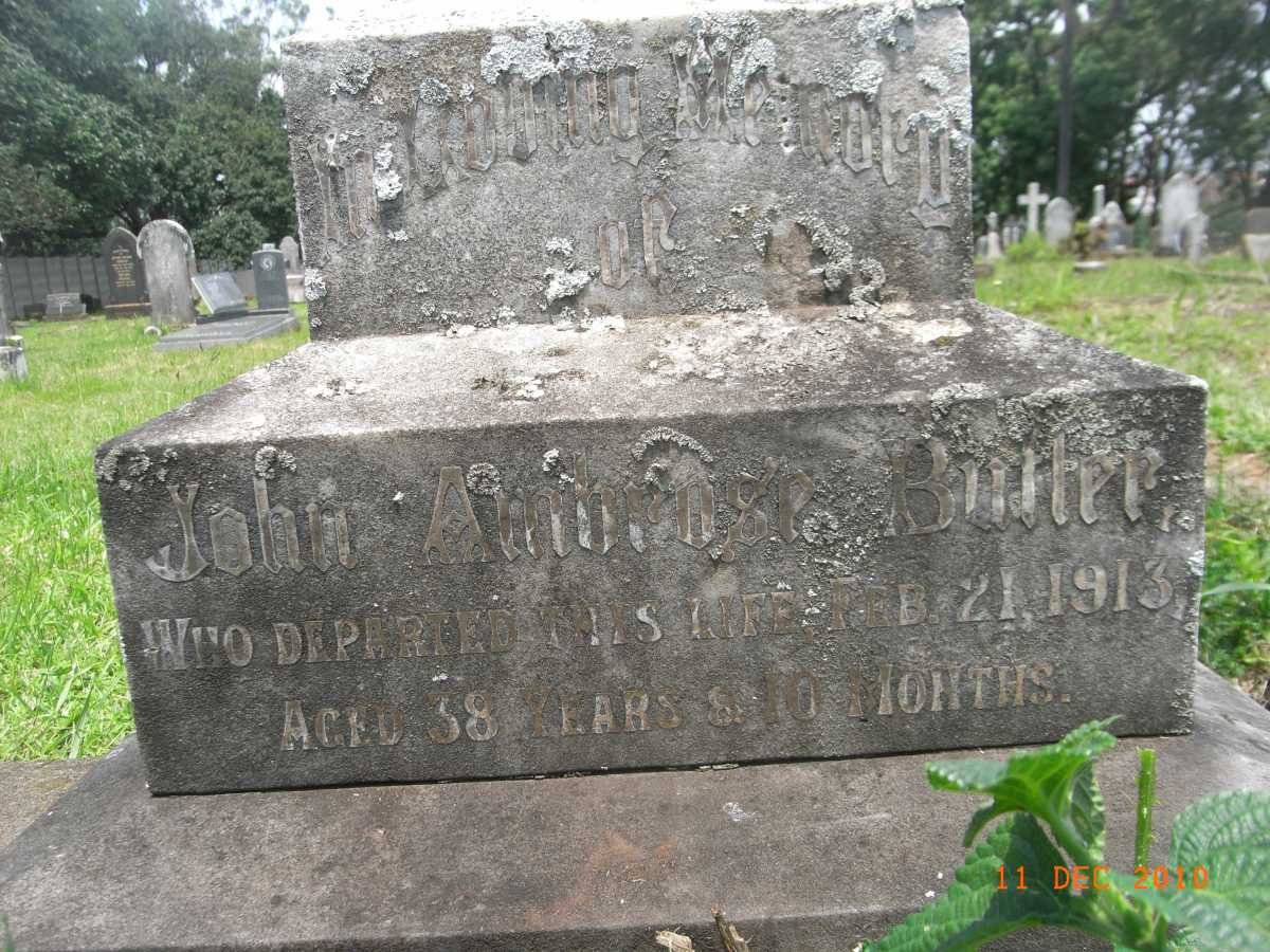 BUTLER John Ambrose -1913