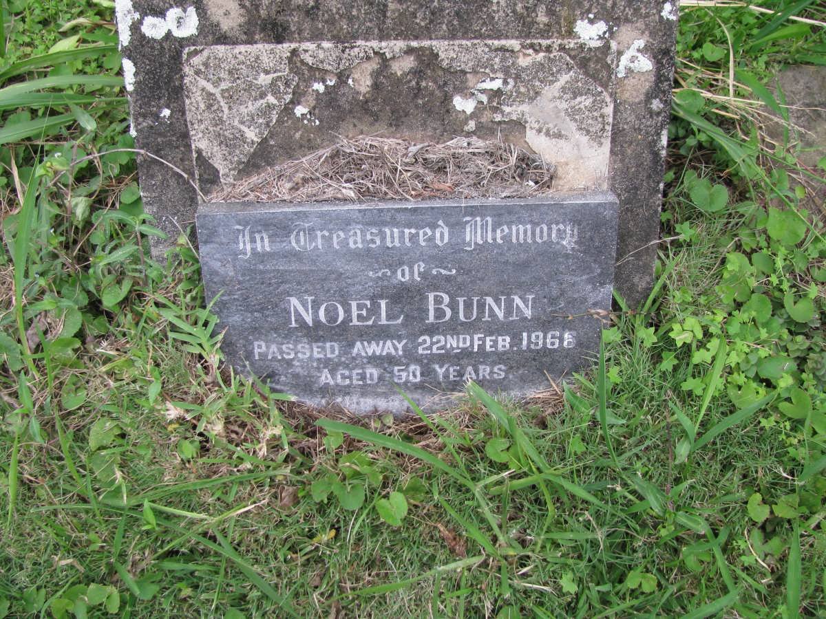 BUNN Noel -1966