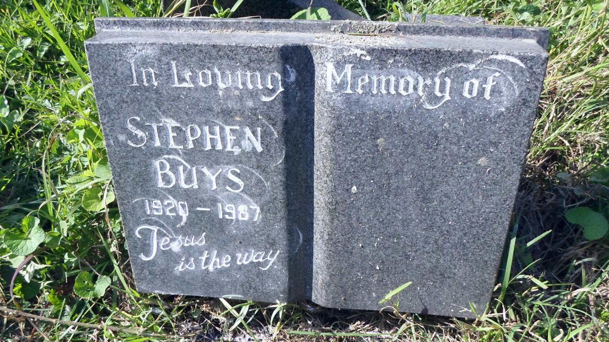 BUYS Stephen 1920-1987