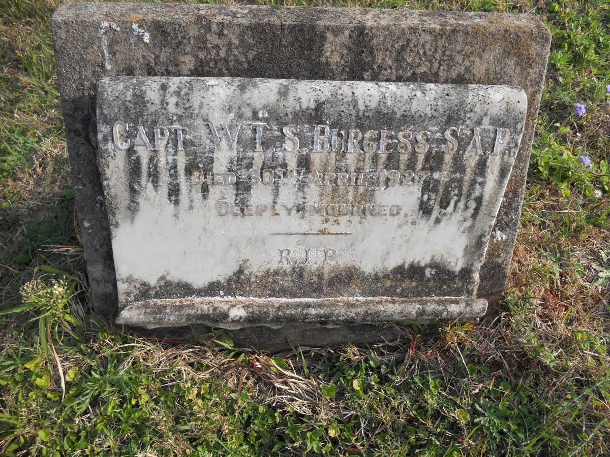 BURGESS W.T.S. -1927