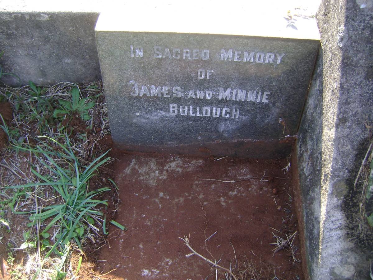 BULLOUGH James &amp; Minnie