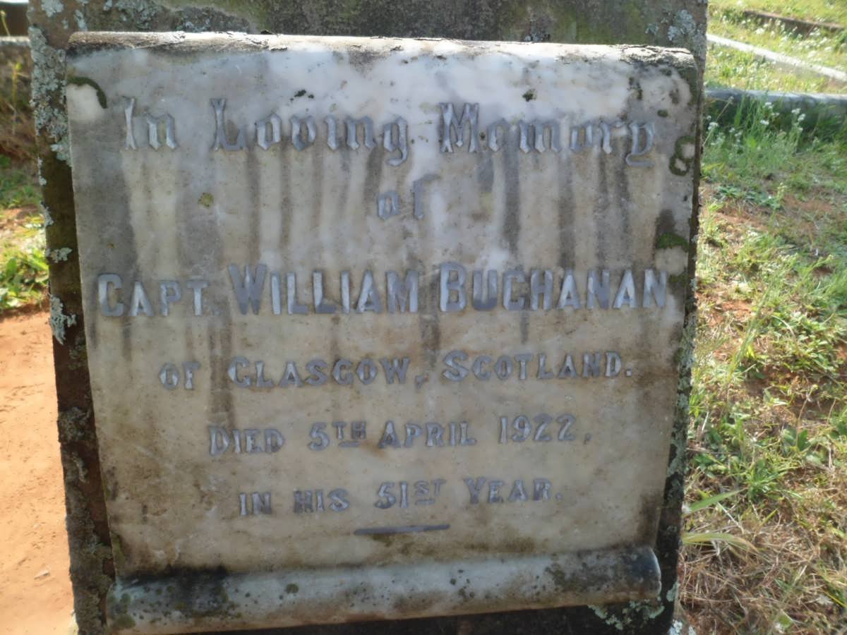 BUCHANAN William -1922