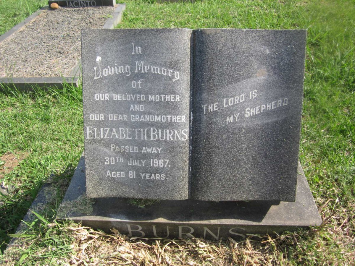 BURNS Elizabeth -1967