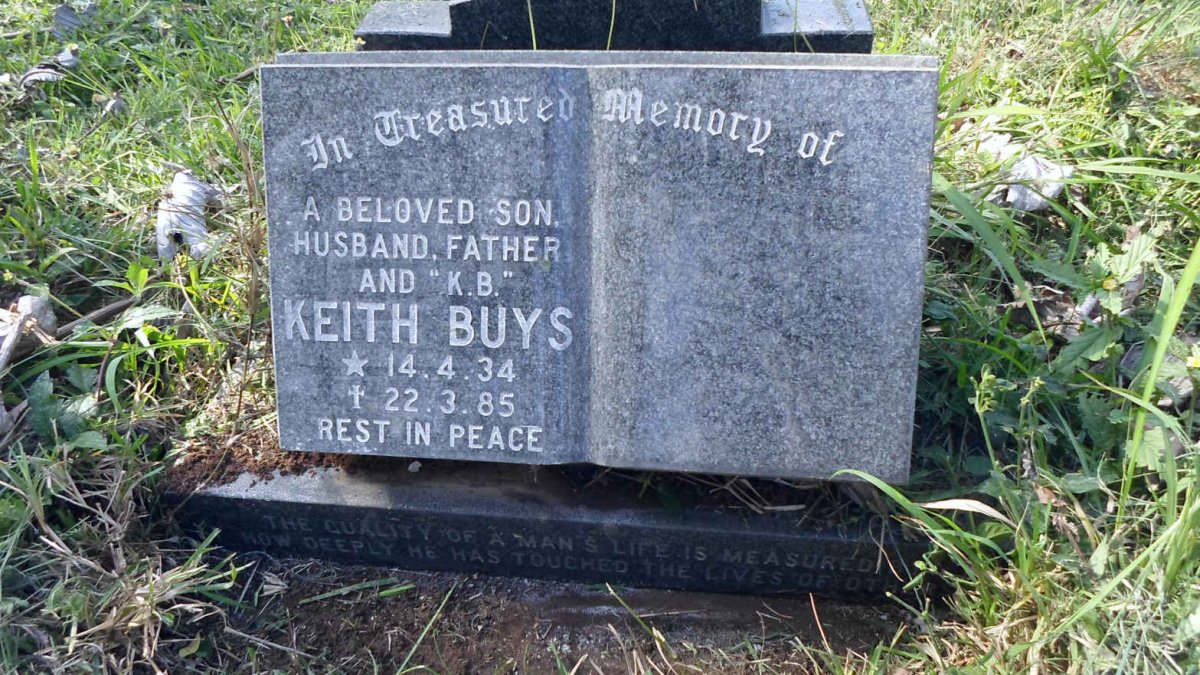 BUYS Keith 1934-1985