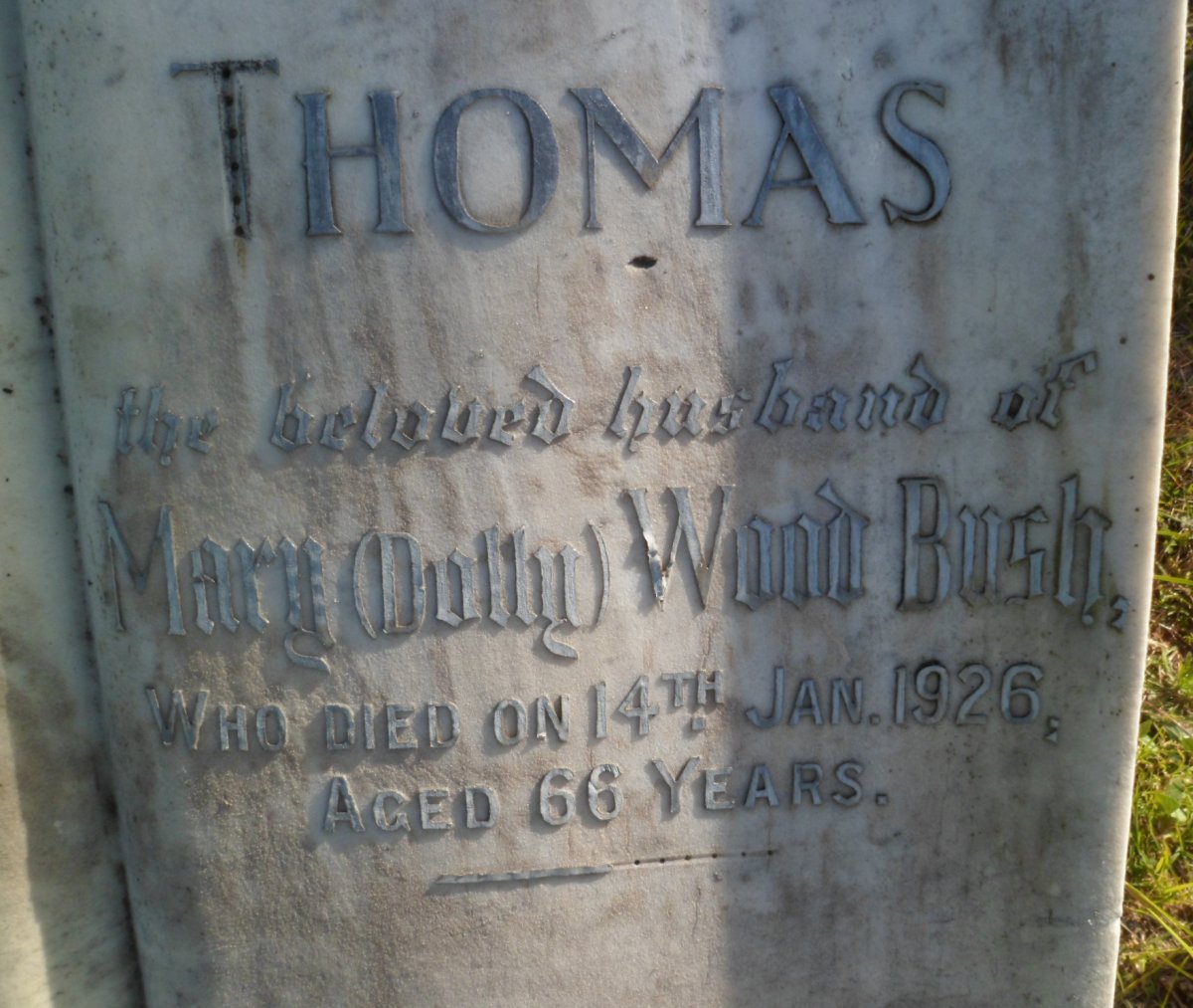 BUSH Thomas -1926, WOOD