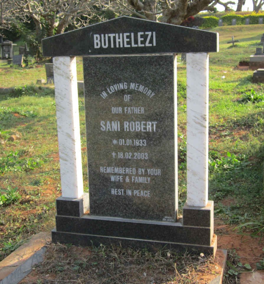 BUTHELEZI Sani Robert 1933-2003