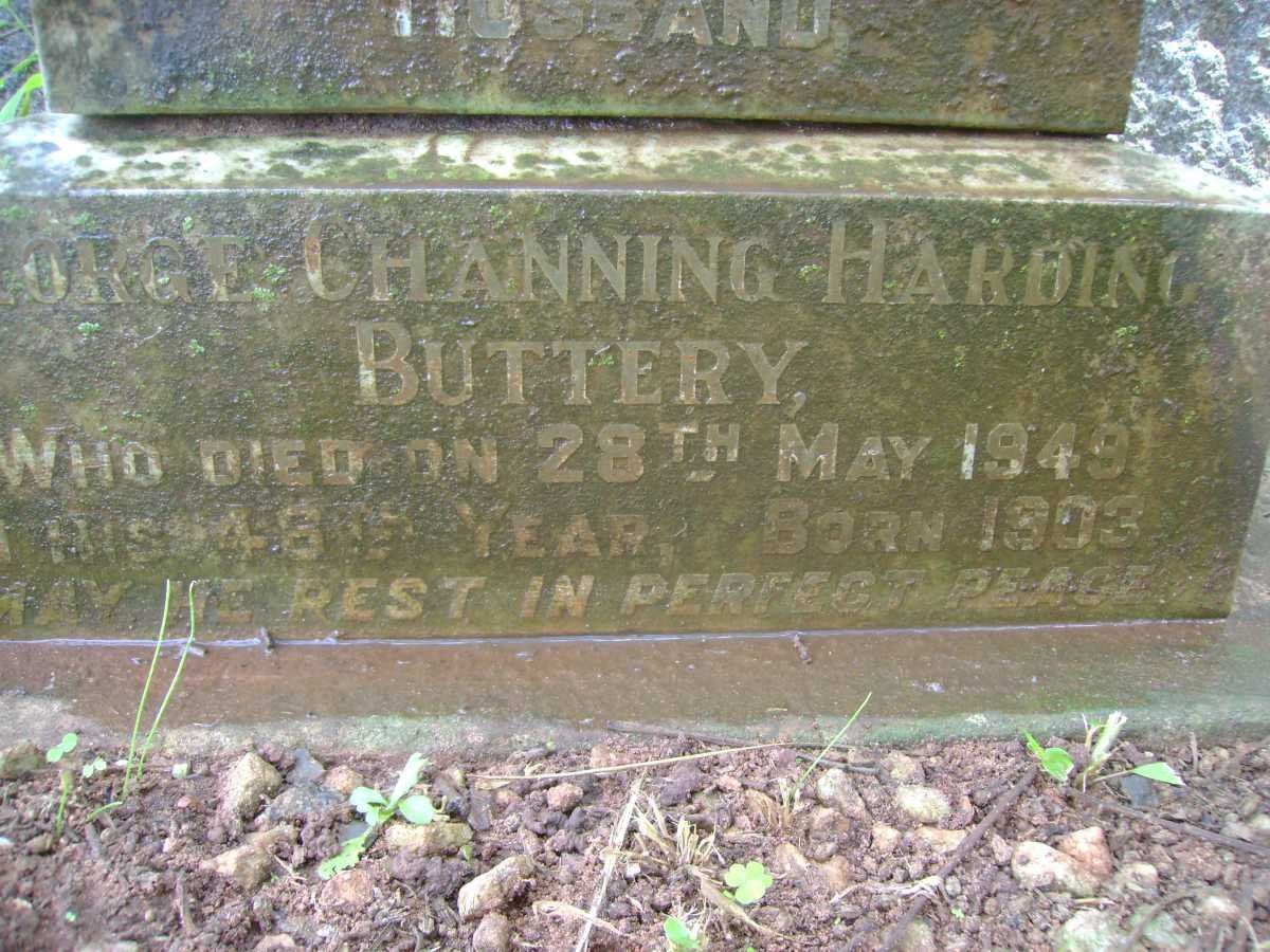 BUTTERY George Channing Harding 1903-1949