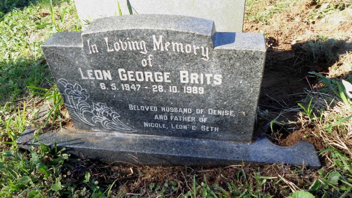 BRITS Leon George 1947-1989