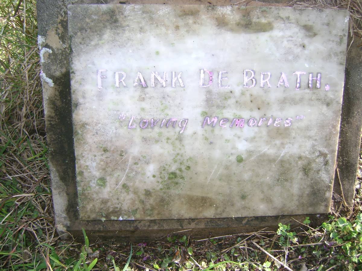 BRATH Frank, de -1932
