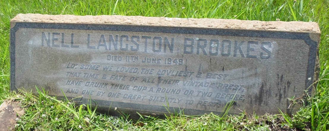 BROOKES Nell Langston -1949