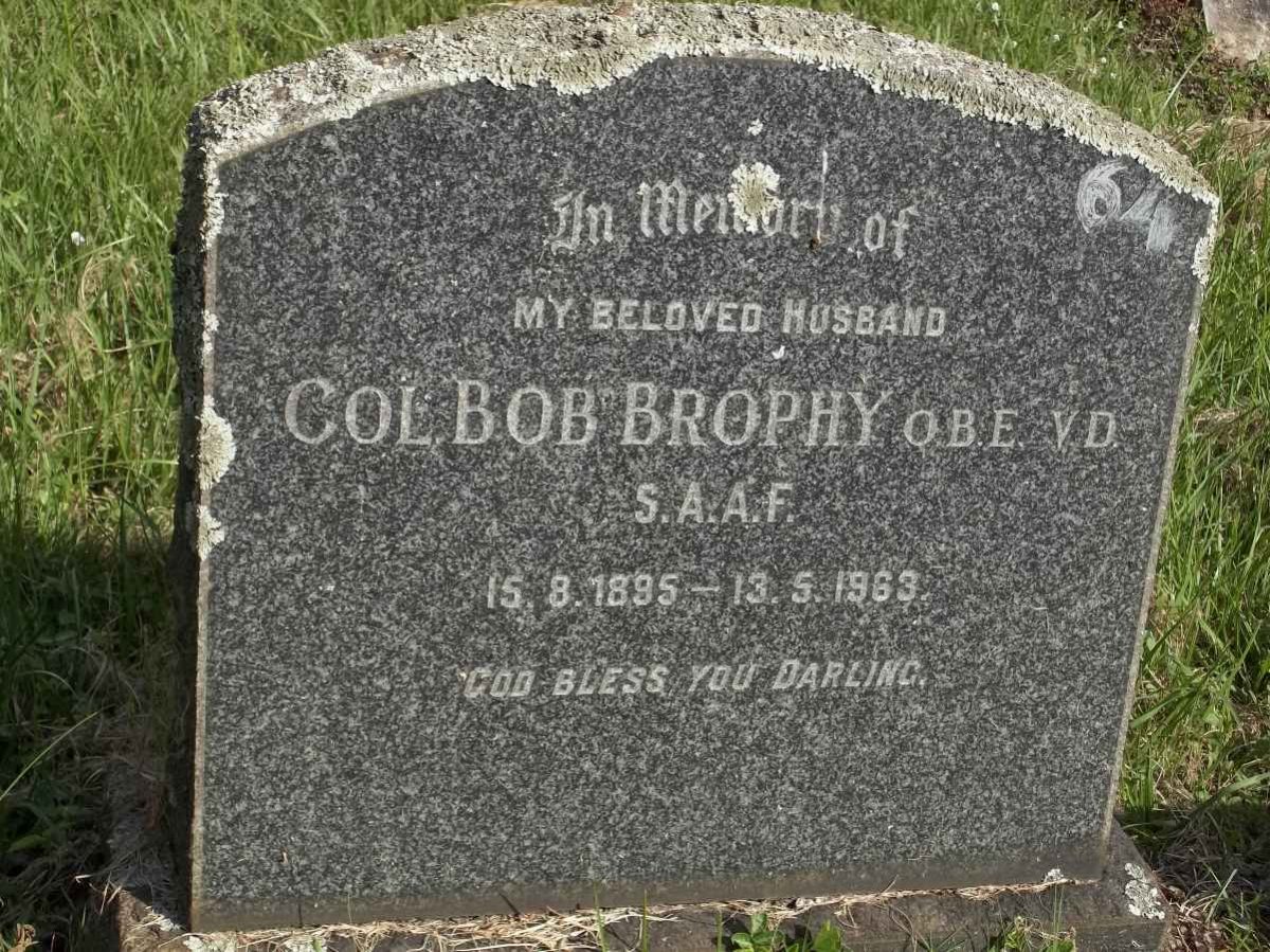 BROPHY Robert Samuel 1895-1963
