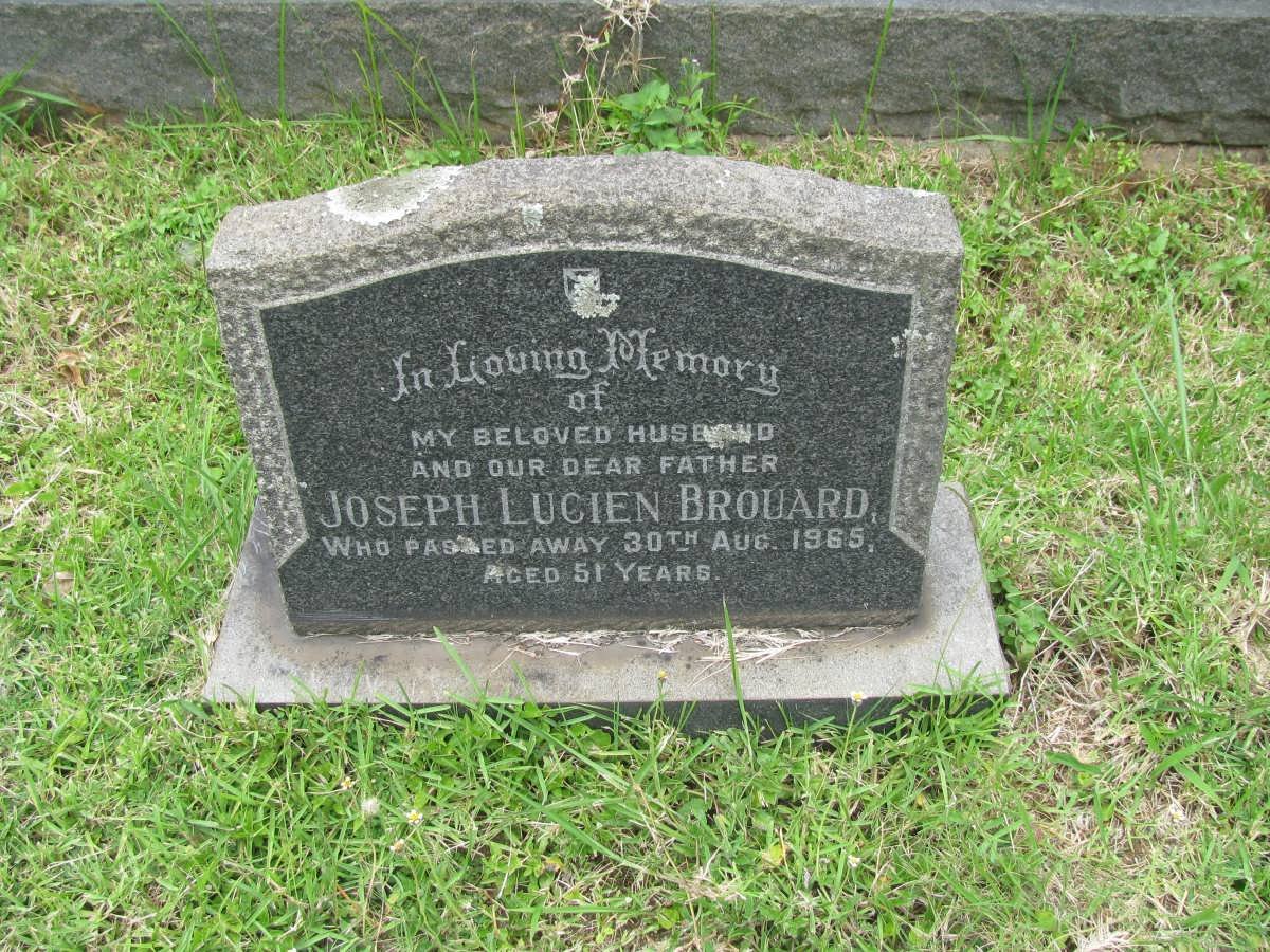 BROUARD Joseph Lucien -1965