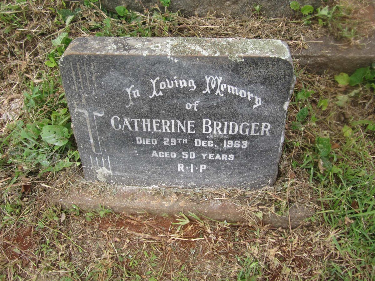 BRIDGER Catherine -1963