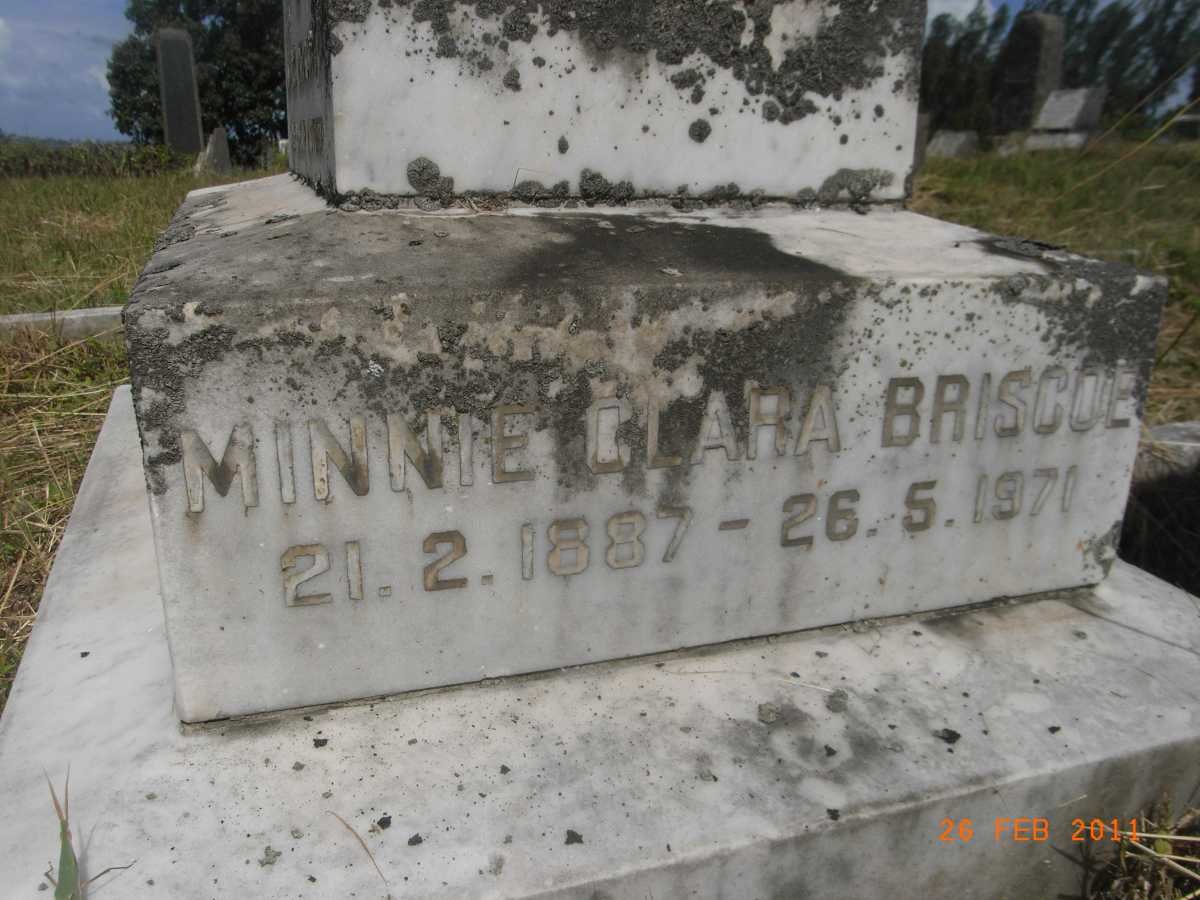 BRISCOE Minnie Clara 1887-1971