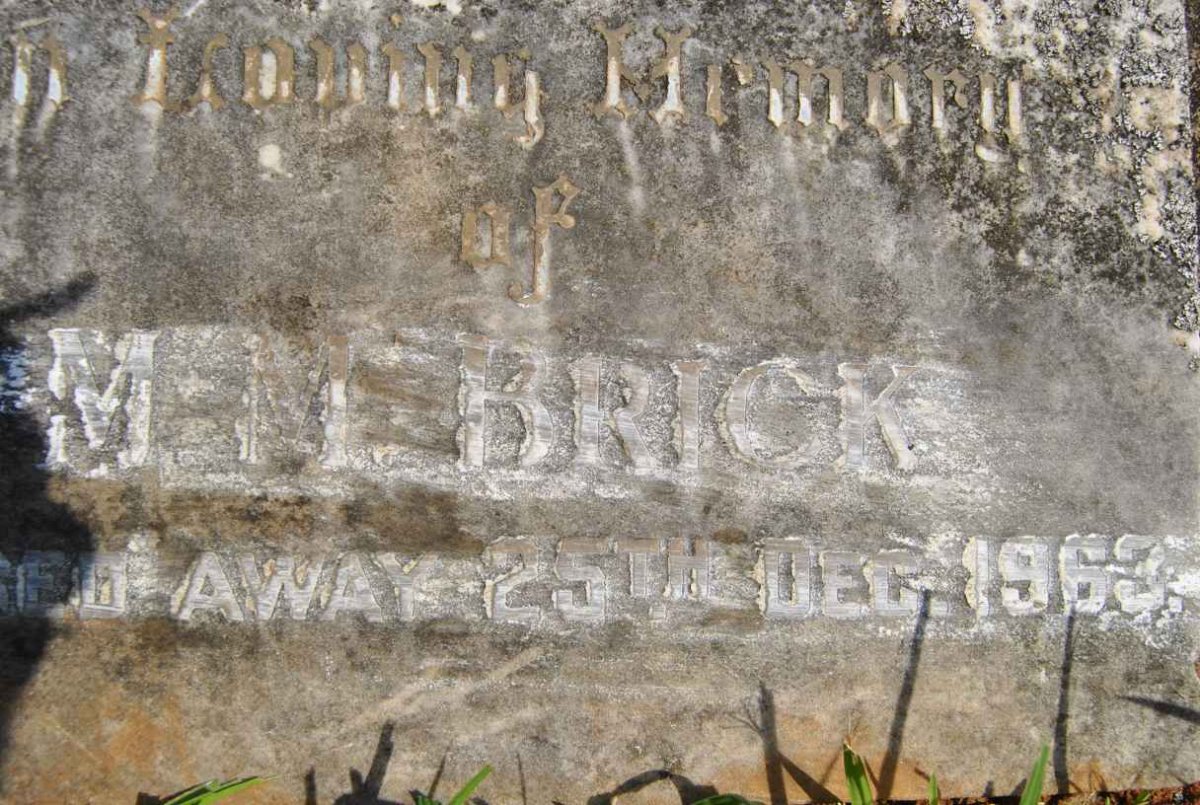 BRICK M.M. -1963