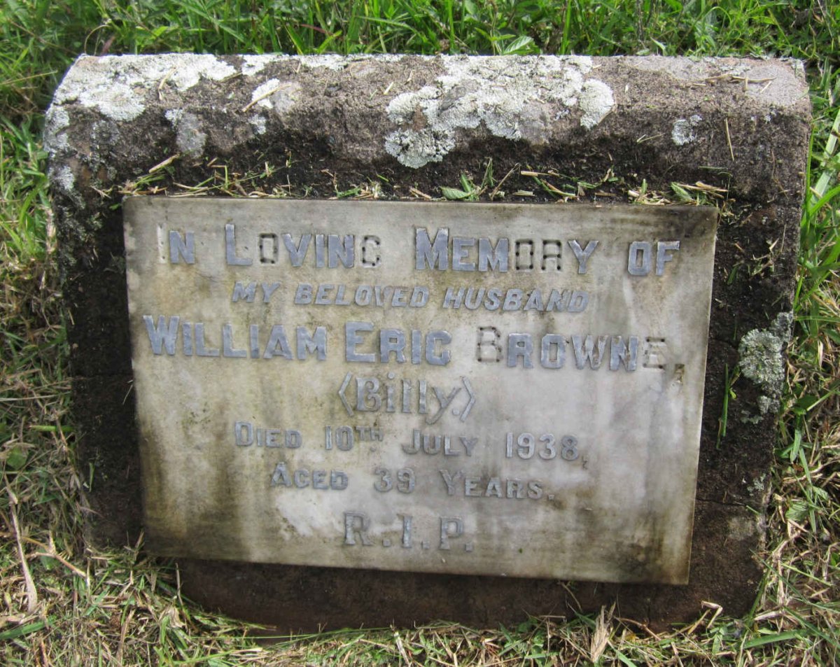 BROWNE William Eric -1938