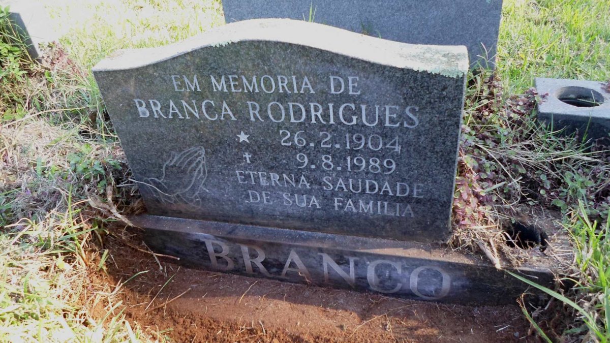 BRANCO Branca Rodrigues 1904-1989
