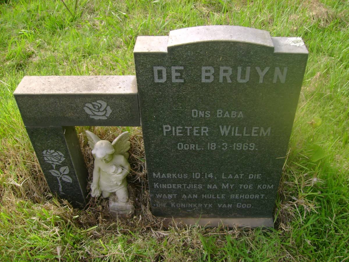 BRUYN Pieter Willem, De -1969