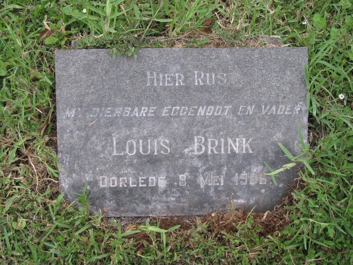 BRINK Louis -1966