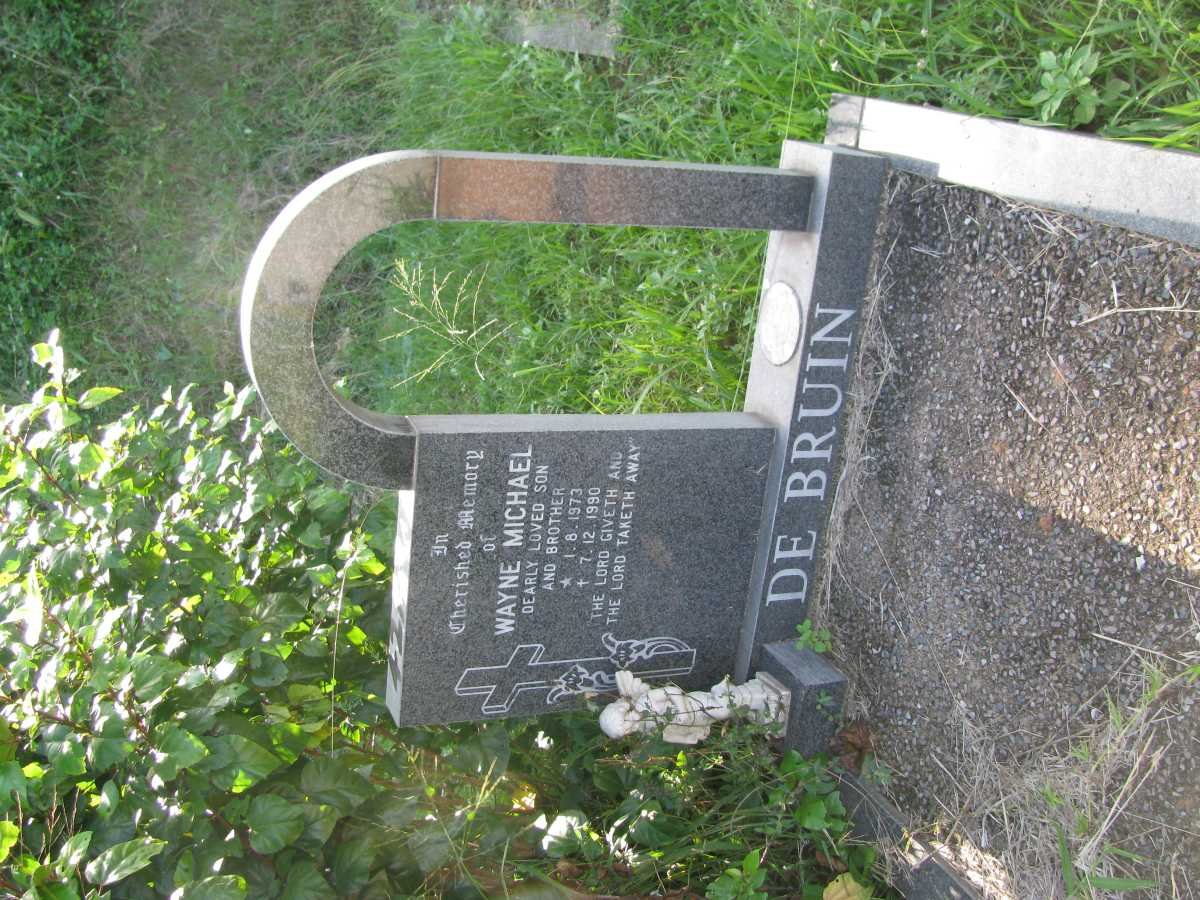 BRUIN Wayne Michael, de 1973-1990