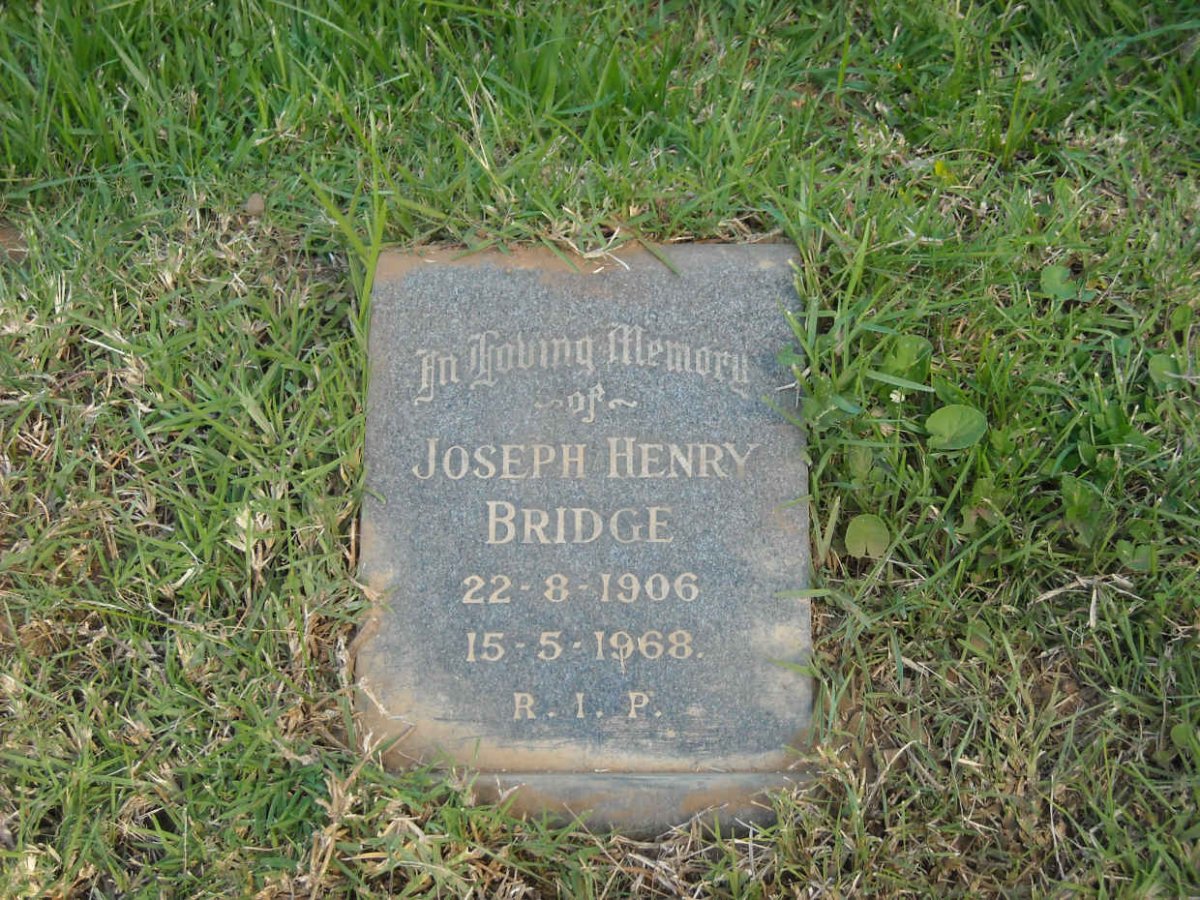 BRIDGE Joseph Henry 1906-1968
