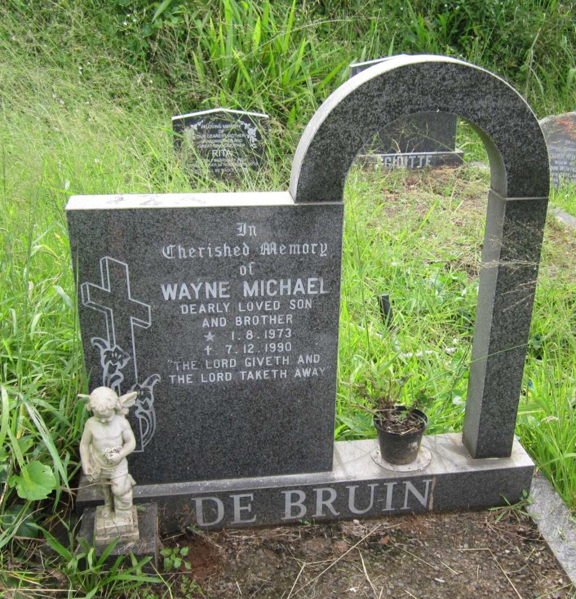 BRUIN Wayne Michael, de 1973-1990