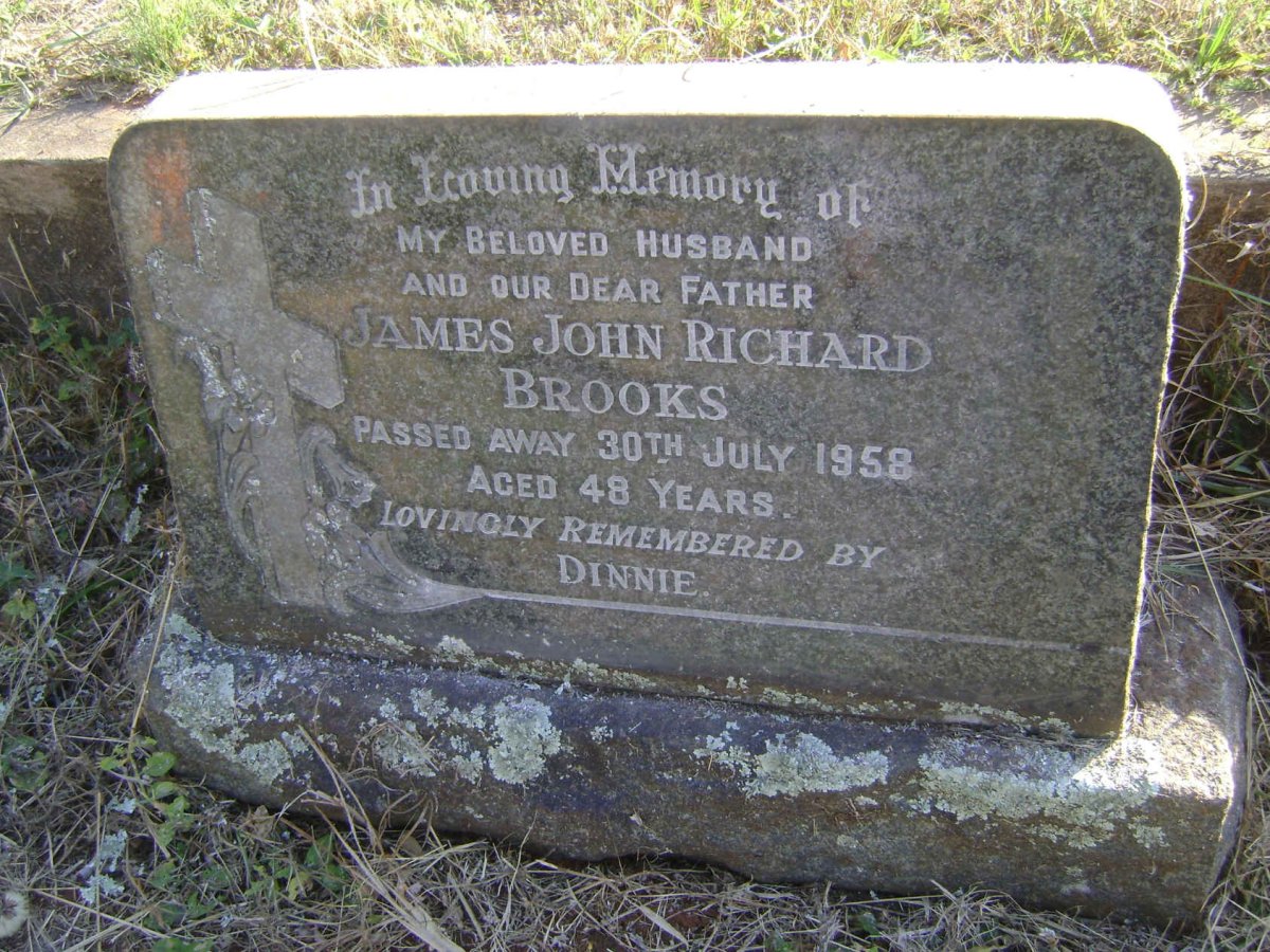BROOKS James John Richard -1958