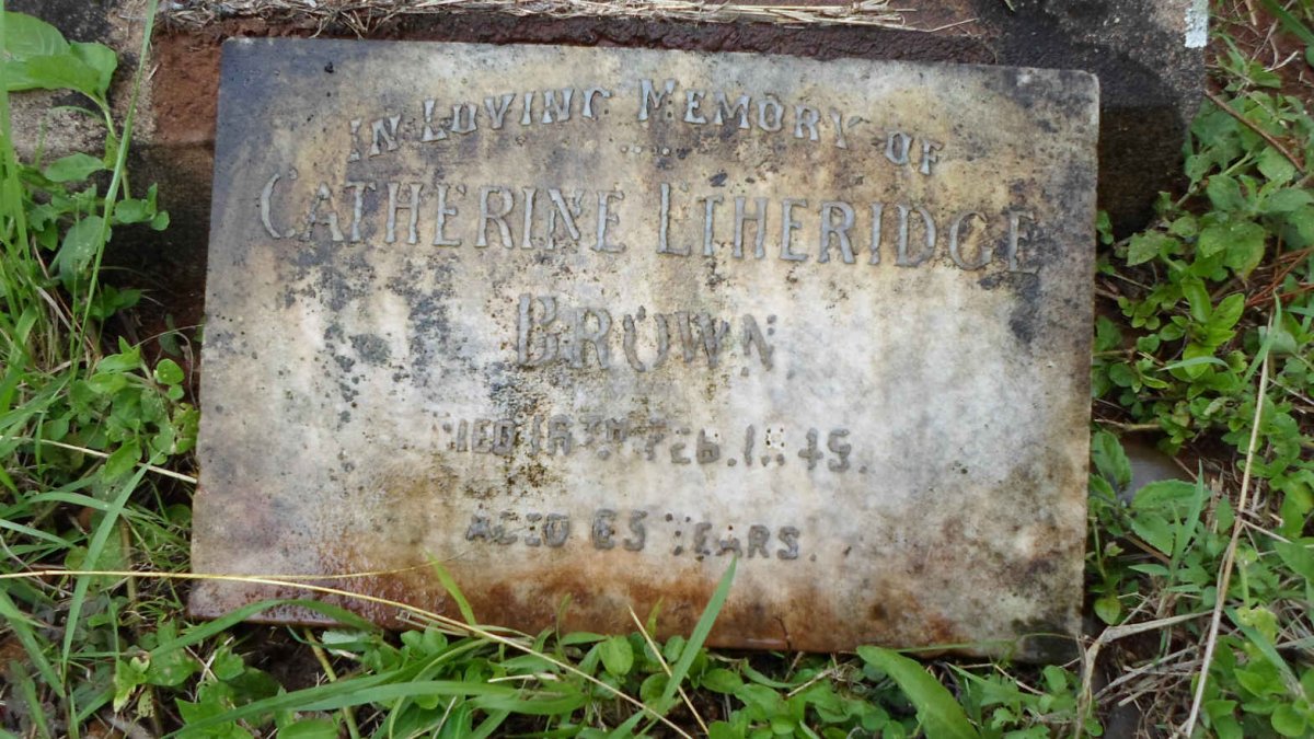BROWN Catherine Etheridge -1945