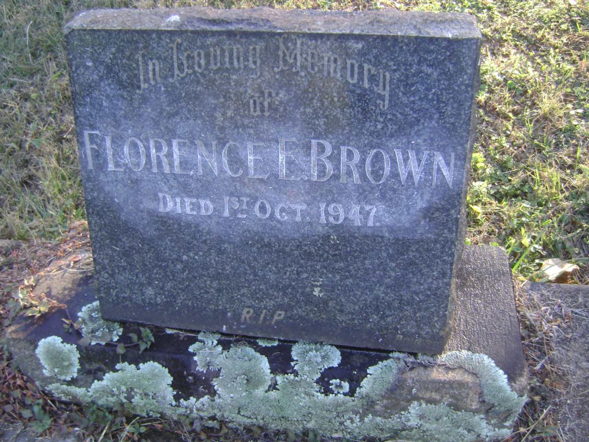 BROWN Florence E. -1947