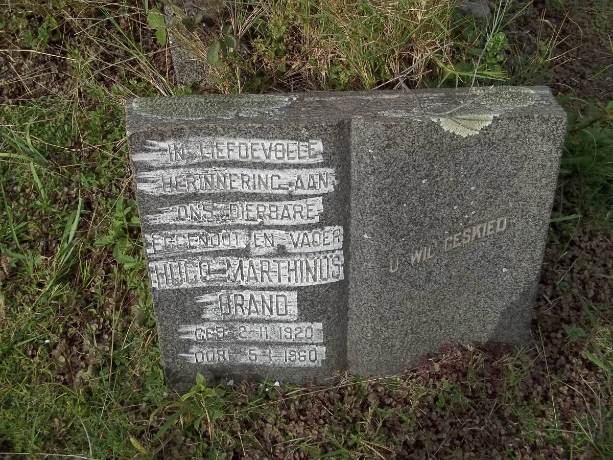 BRAND Hugo Marthinus 1920-1960 :: BRAND Tanya 1977-1977