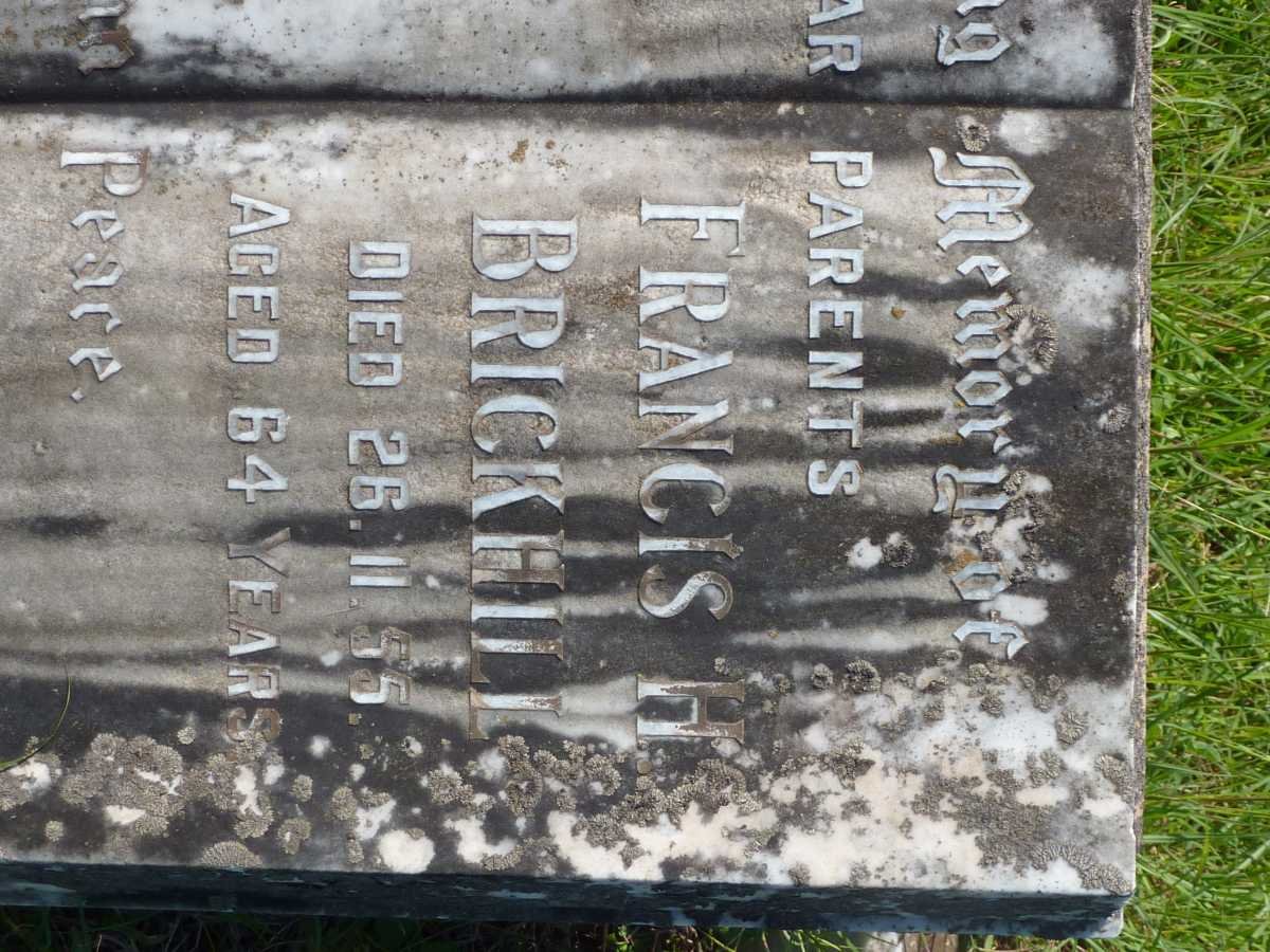 BRICKHILL Francis H. -1955 