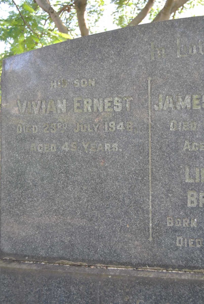 BRADSHAW Vivian Ernest -1948