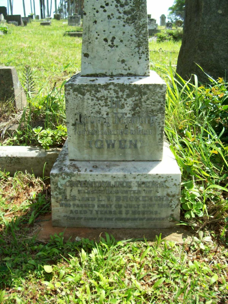 BROKENSHA Gwendoline Vera -1918