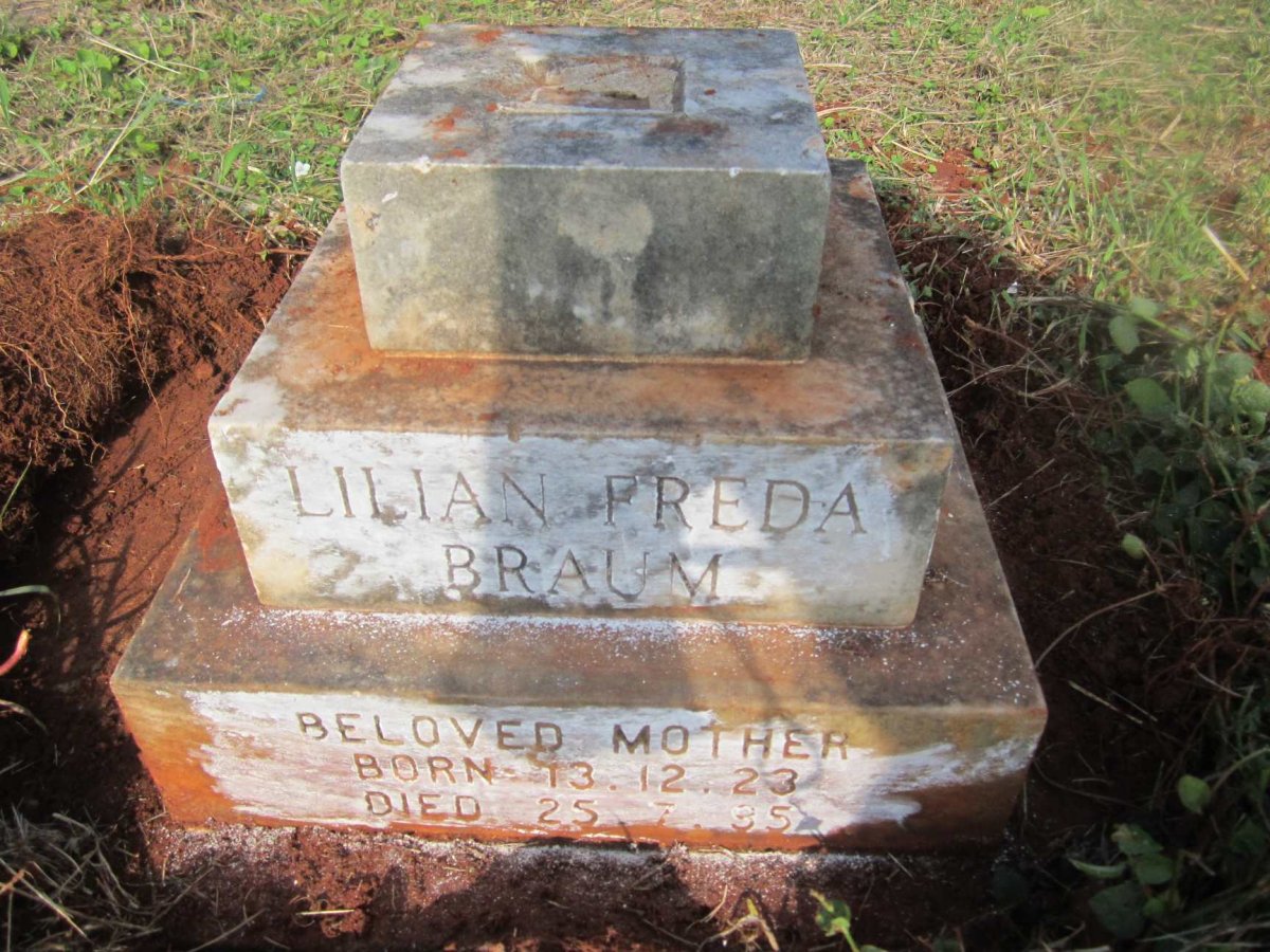 BRAUM Lilian Freda 1923-19?5