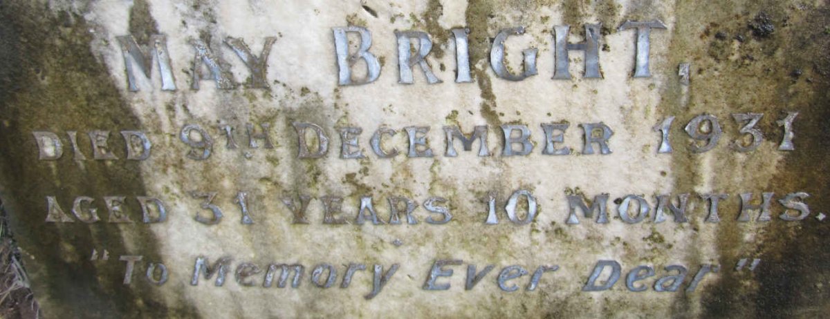 BRIGHT May -1931