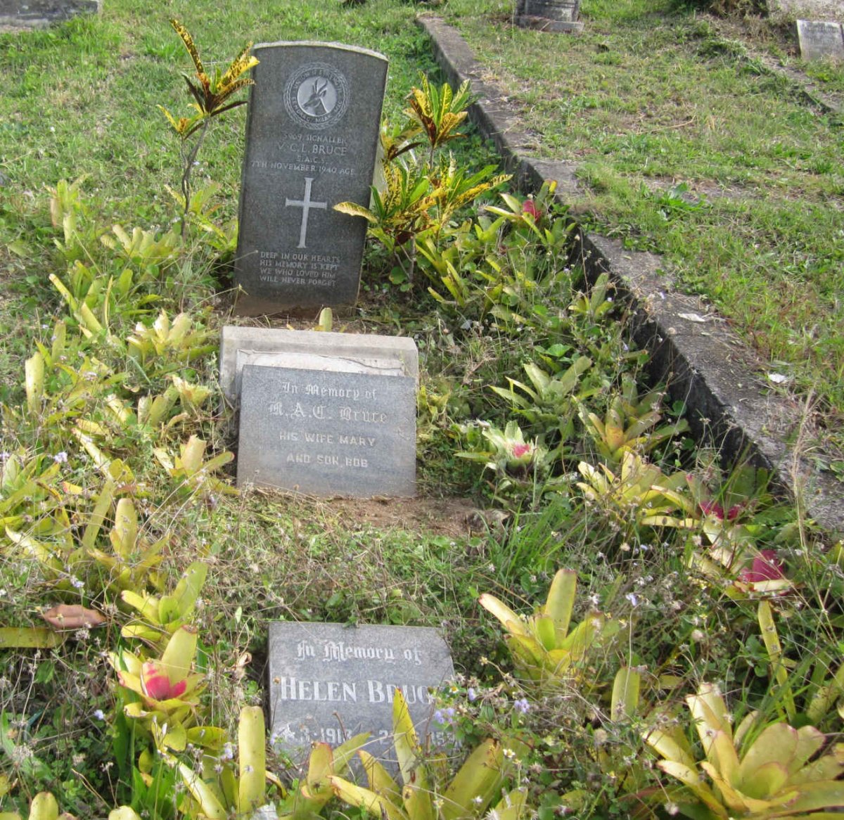 BRUCE Helen 1913-1991 :: BRUCE Robert Arthur Claude -1931 &amp; Mary Annie -1966 :: BRUCE Bob ?