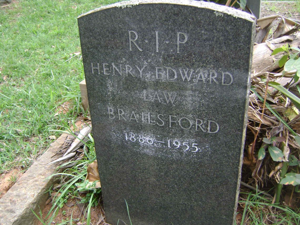 BRAILSFORD Henry Edward Law 1886-1955