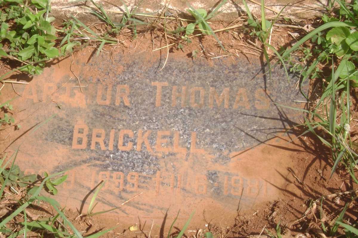 BRICKELL Arthur Thomas 1899-1981