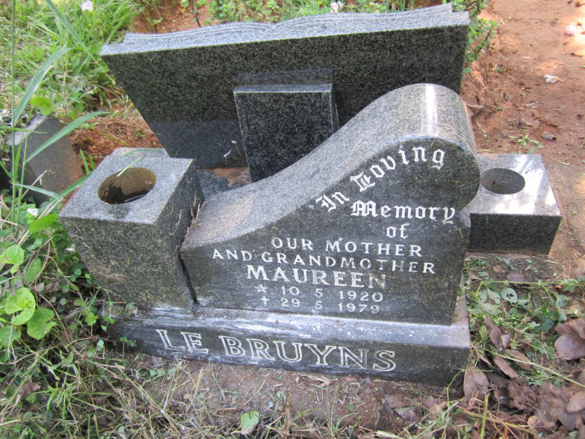 BRUYNS Maureen, le 1920-1979