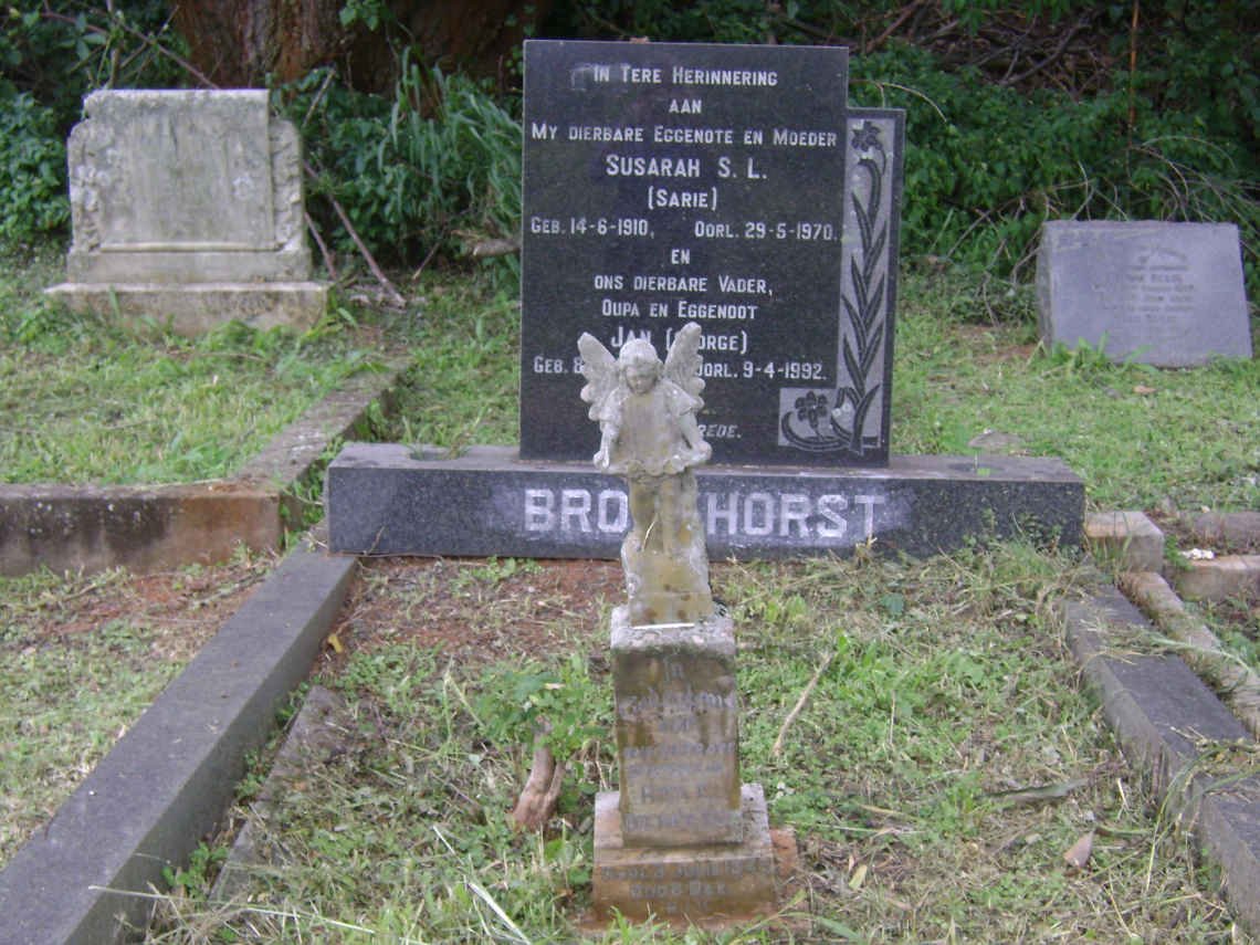 BRONKHORST Jan 1919-1992 &amp; Susarah S.L. 1910-1970 :: BRONKHORST Rita E.-1946