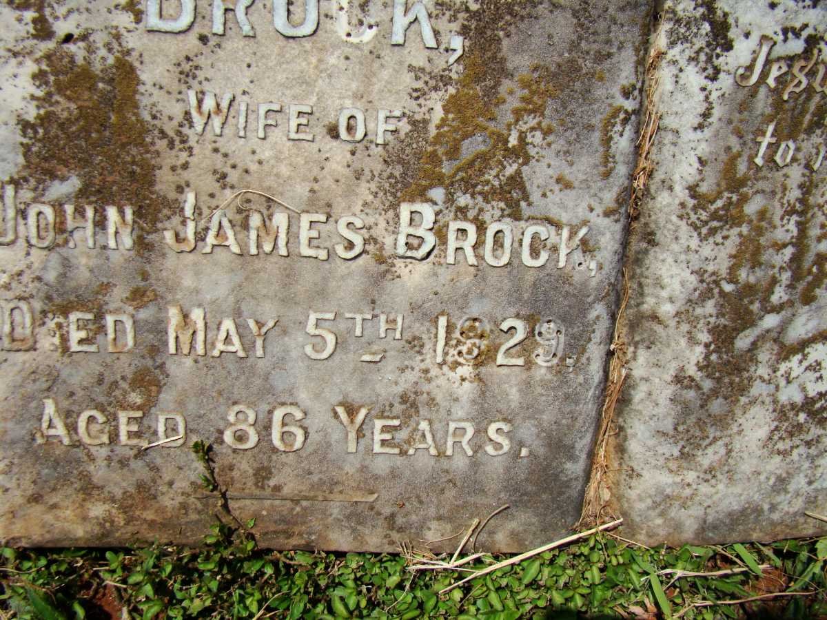 BROCK Sarah Elizabeth -1929